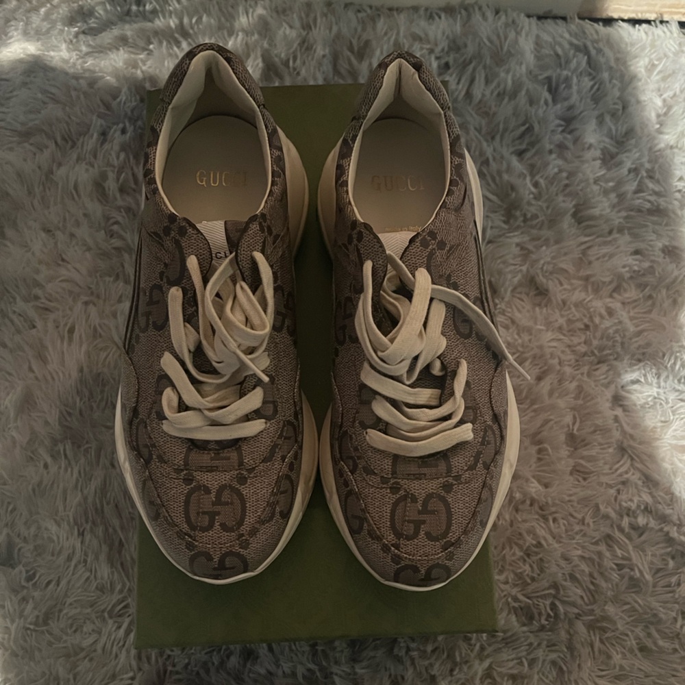 Beige Ebony Gucci Women’s Sneakers